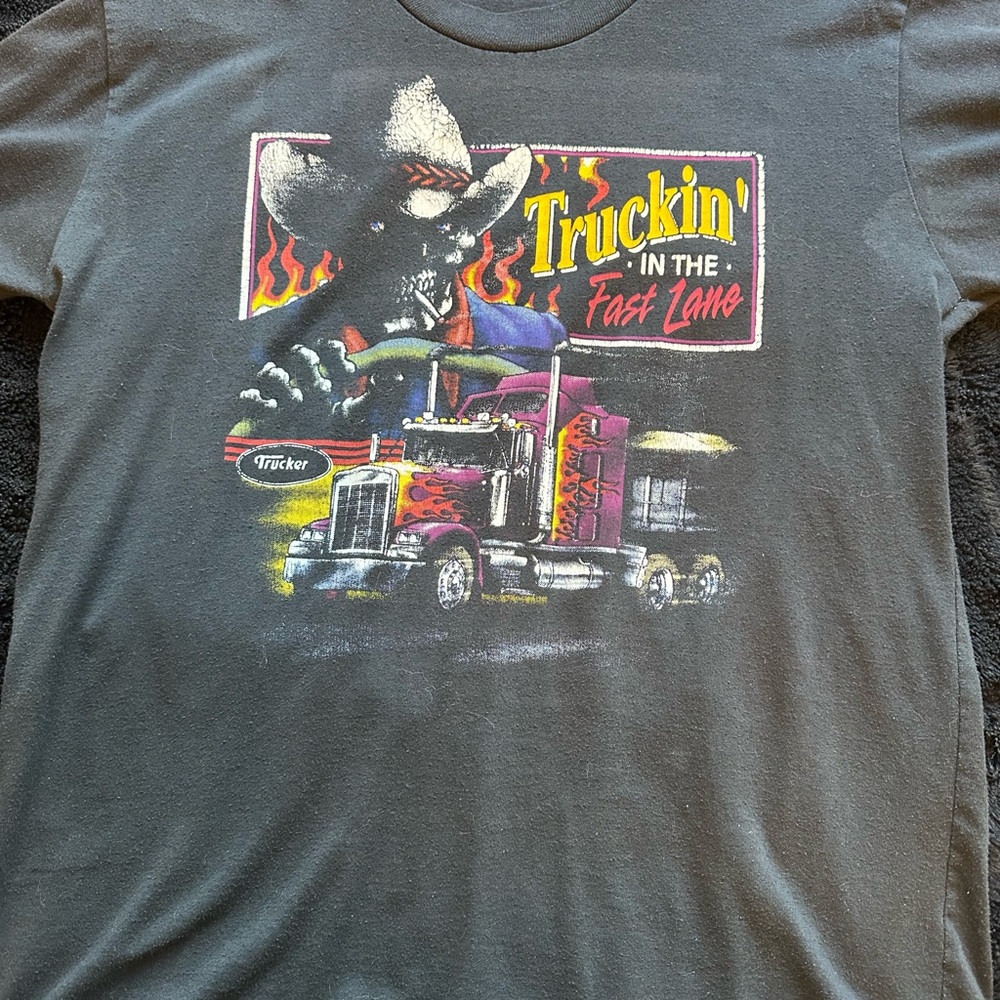 Trucking In The Fastlane Tee